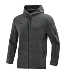 Jako Kapuzenjacke Premium Basics Anthrazit Meliert