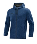 Jako Kapuzenjacke Premium Basics Blau/Dunkelblau/Hellblau