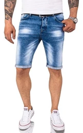 Jeansshorts Herren Shorts Denim Bermuda RC-2217