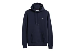 Gant Herren Sweat-Hoodie Kapuzen-Pullover Loopback Blau