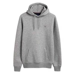 Gant Herren Sweat-Hoodie Kapuzen-Pullover Loopback Grau