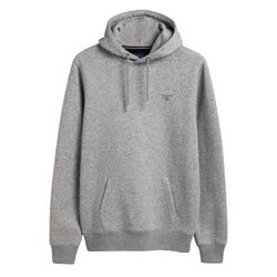 Gant Herren Sweat-Hoodie Kapuzen-Pullover Loopback Grau
