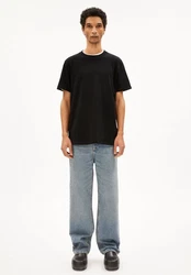 Armedangels T-Shirt MAARKOS Schwarz
