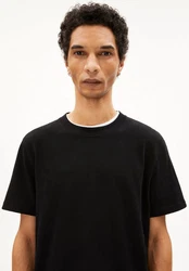 Armedangels T-Shirt MAARKOS Schwarz
