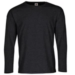 Fruit of the Loom Longsleeve Valueweight Dunkelgrau/Grau/Schwarz