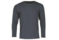Fruit of the Loom Longsleeve Valueweight Dunkelgrau/Grau/Dunkelblau