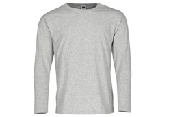 Fruit of the Loom Longsleeve Valueweight Grau/Hellgrau