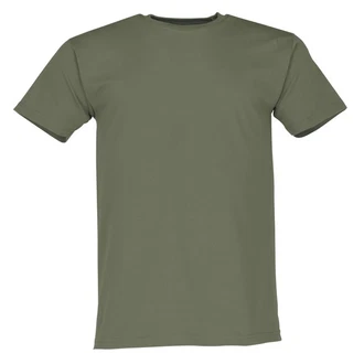 Fruit of the Loom Rundhalsshirt Original T-Shirt Dunkelgrün/Khaki