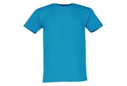 Fruit of the Loom Rundhalsshirt Original T-Shirt Türkis/Blau