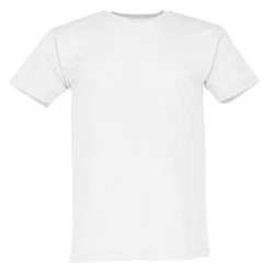 Fruit of the Loom Rundhalsshirt Original T-Shirt Weiß/Grau/Creme