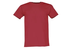 Fruit of the Loom Rundhalsshirt Original T-Shirt Dunkelrot/Rot