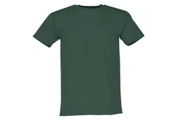 Fruit of the Loom Rundhalsshirt Original T-Shirt Grün/Dunkelgrün