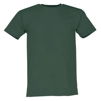 Fruit of the Loom Rundhalsshirt Original T-Shirt Grün/Dunkelgrün