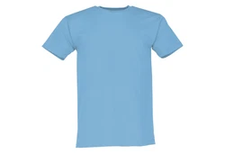 Fruit of the Loom Rundhalsshirt Original T-Shirt Hellblau/Blau