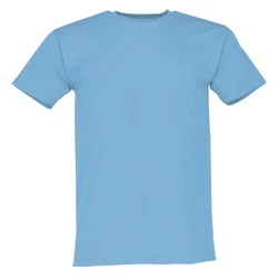 Fruit of the Loom Rundhalsshirt Original T-Shirt Hellblau/Blau