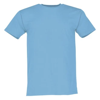 Fruit of the Loom Rundhalsshirt Original T-Shirt Hellblau/Blau