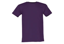 Fruit of the Loom Rundhalsshirt Original T-Shirt Lila/Dunkelblau