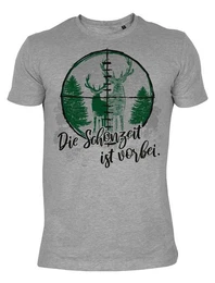 T-Shirt Jger Motiv Hirsch Jagd Jagd Shirt Jagdsport : Die Schonzeit ist vorbei
