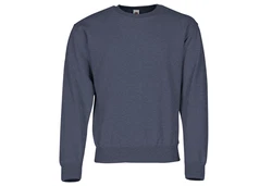 Fruit of the Loom Sweatshirt Classic Set-In Dunkelblau/Grau/Blau