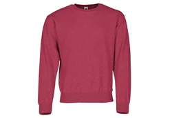Fruit of the Loom Sweatshirt Classic Set-In Dunkelrot/Rosa/Rot/Lila