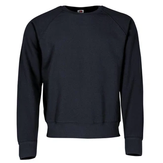 Fruit of the Loom Sweatshirt Classic Raglan Sweat Dunkelblau/Blau