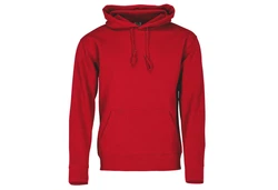 Fruit of the Loom Kapuzensweatshirt Premium Hooded Sweat Rot/Dunkelrot