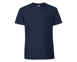Fruit of the Loom Rundhalsshirt Ringspun Premium T-Shirt Dunkelblau