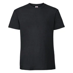 Fruit of the Loom Rundhalsshirt Ringspun Premium T-Shirt Schwarz/Dunkelblau/Dunkelgrau