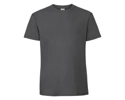 Fruit of the Loom Rundhalsshirt Ringspun Premium T-Shirt Dunkelgrau/Grau/Hellgrau