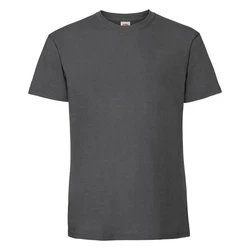 Fruit of the Loom Rundhalsshirt Ringspun Premium T-Shirt Dunkelgrau/Grau/Hellgrau
