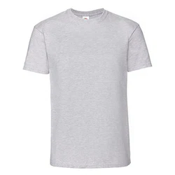 Fruit of the Loom Rundhalsshirt Ringspun Premium T-Shirt Grau/Hellgrau