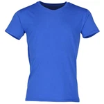 Fruit of the Loom Iconic 150 V-Neck T-Shirt Blau