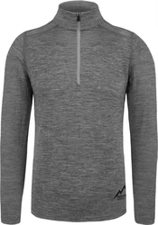normani Langarmshirt Herren mit 1/4 Zipper Canberra 