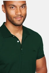 Jeff Green Poloshirt David Weiß/Grau/Creme