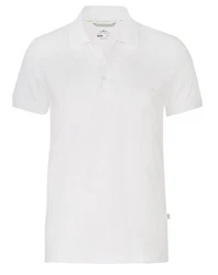 Jeff Green Poloshirt David Weiß/Grau/Creme