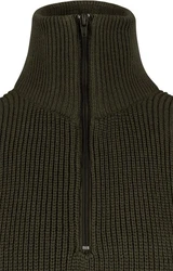 normani Strickpullover Troyer Tintrup Dunkelgrün