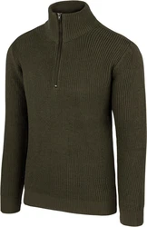 normani Strickpullover Troyer Tintrup Dunkelgrün