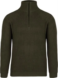 normani Strickpullover Troyer Tintrup Dunkelgrün
