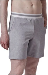 Pyjamashorts Herren Pyjamahose kurz (1-tlg) klassisch bequem