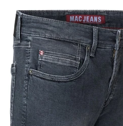 MAC 5-Pocket-Jeans Arne Pipe Dunkelblau/Grau/Blau