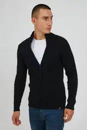 Strickjacke IDPaulomo Grobstrick Zip-Jacke