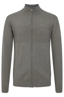 Indicode Strickjacke Ernaldo Zip-Jacke
