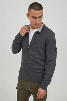 Indicode Sweatjacke IDArcelio mit Stehkragen