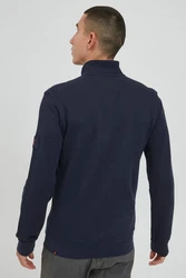 Indicode Sweatjacke IDArcelio mit Stehkragen Dunkelblau