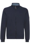 Indicode Sweatjacke IDArcelio mit Stehkragen Dunkelblau