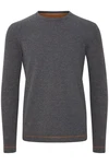 Indicode Langarmshirt IDAmbrosius Basic Dunkelgrau/Grau/Hellgrau/Dunkelblau