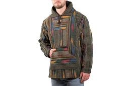 KUNST UND MAGIE Hoodie Kapuzenpulli Kapu Baja Jerga Bunt