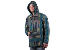 KUNST UND MAGIE Hoodie Kapuzenpulli Kapu Baja Jerga bunt