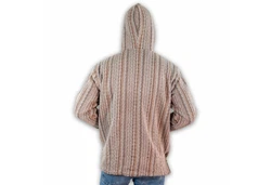 Kunst Und Magie Sweatponcho Kapu Baja Jerga Hoodie Beige/Rot/Grau/Dunkelrot