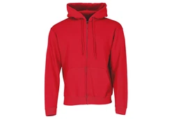 Fruit of the Loom Sweatjacke Classic Hooded Sweat Jacket Rot
